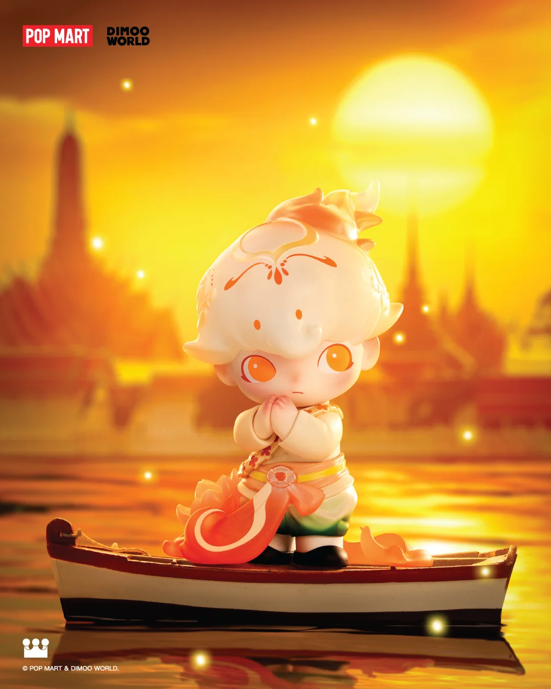 【Thailand Exclusive】DIMOO Flaming Lotus Dimoo Flaming Lotus Limited Exclusive